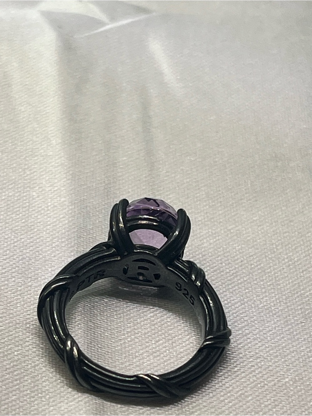 Peter Thomas Roth Lavender Amethyst Cocktail Ring - Picture 3 of 5